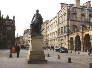 Adam Smith in Edinburgh: 'Just start up a business and everybody will be better off...honest!'